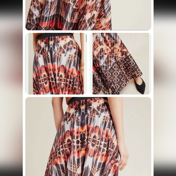 Anthropologie, kaleidoscope skirt Size.M - Picture 2 of 9